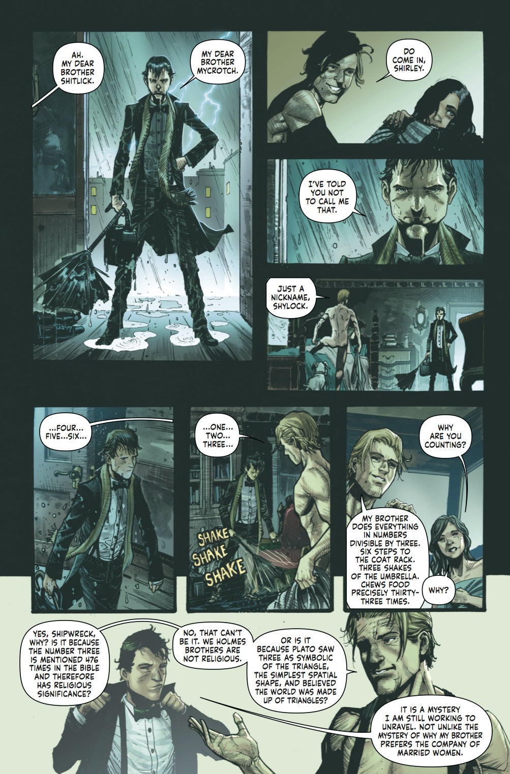 Mycroft Holmes Preview 3