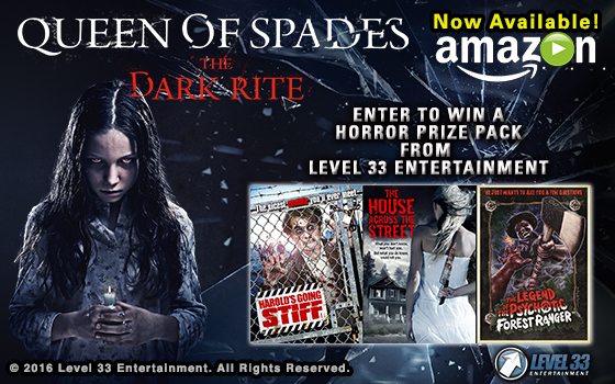 Enter to Win a Horror Prize Pack from Level 33 Entertainment!