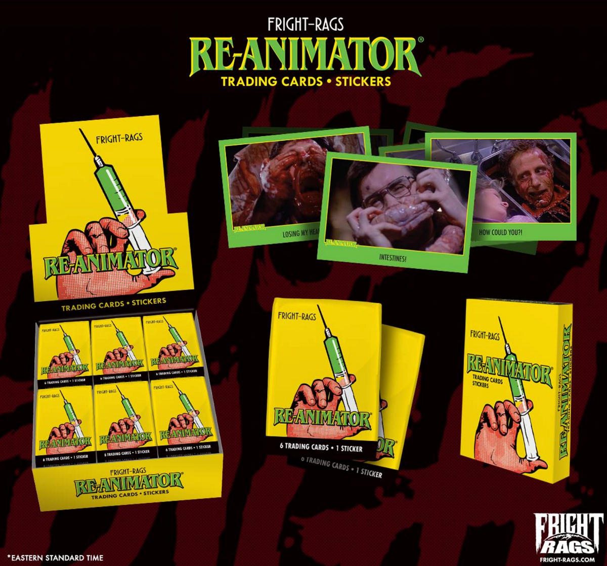 Fright Rags Is Bringing Us 'Re-Animator' Trading Cards! | Horror World