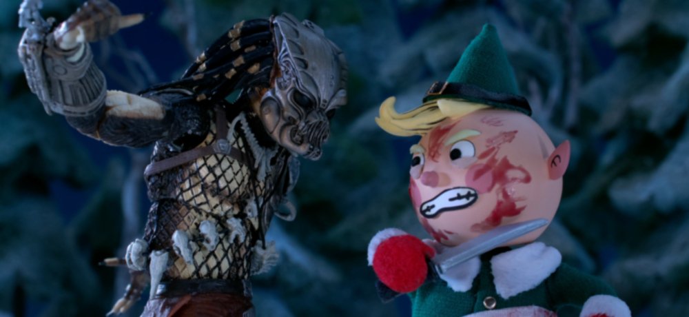 Watch Blood-Soaked Mayhem at the North Pole in ‘The Predator’ Stop-Motion Animated Holiday Special