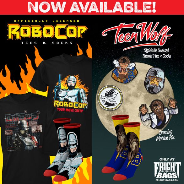 Fright-Rags Kicks Off 2019 with ‘Robocop,’ ‘Teen Wolf,’ ‘Vampira,’ & More Merch