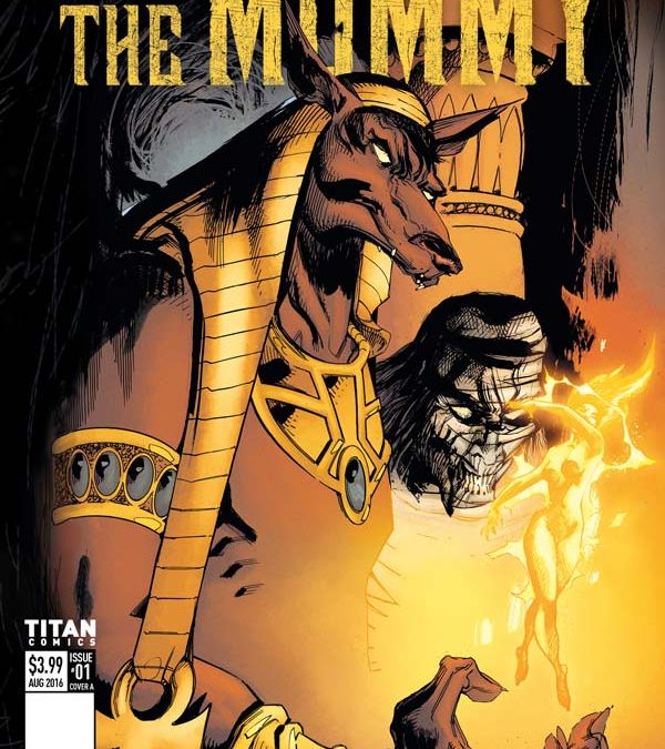 Revealed at SDCC! Hammer Horror’s The Mummy #1