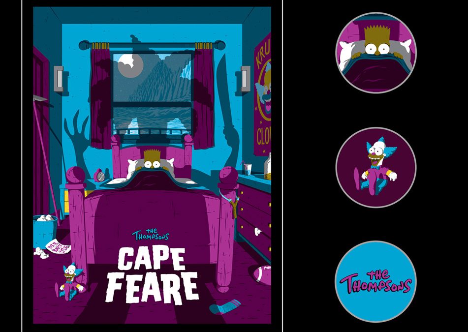 Monsters Ink! Has Released “Cape Feare” Pins That Simpsons Fans Will Love!