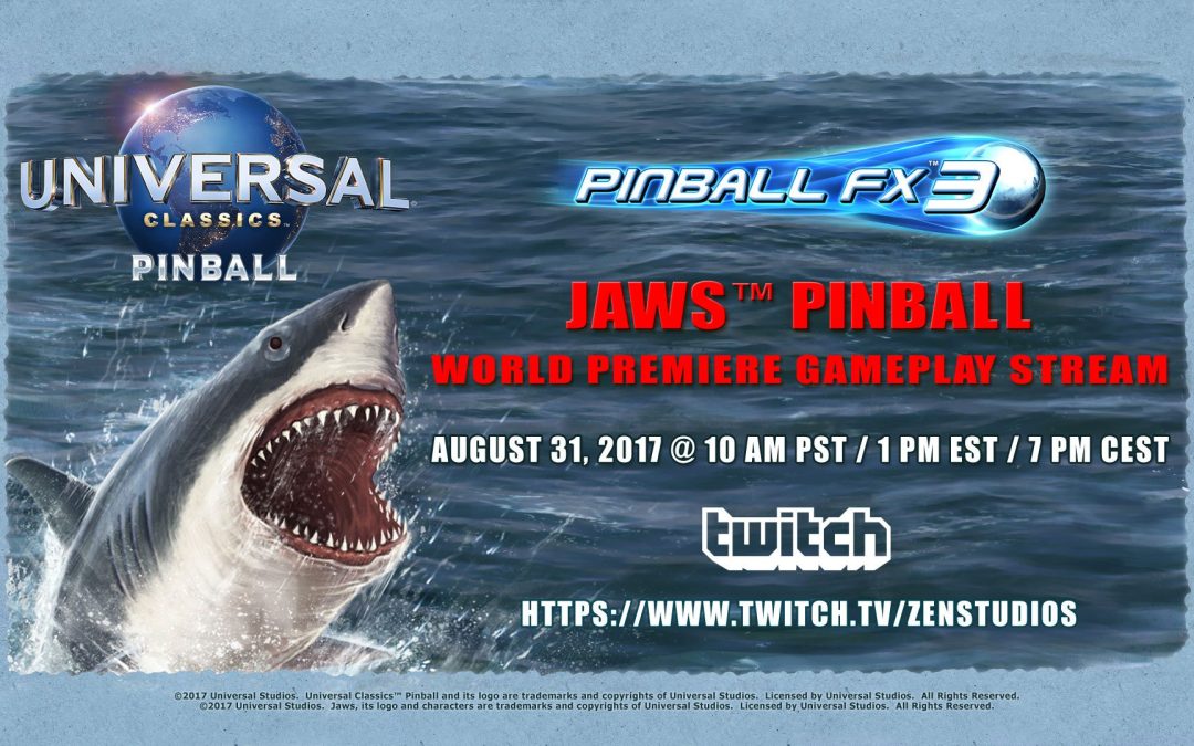 Jaws is Coming to ‘Zen Pinball FX 3!’