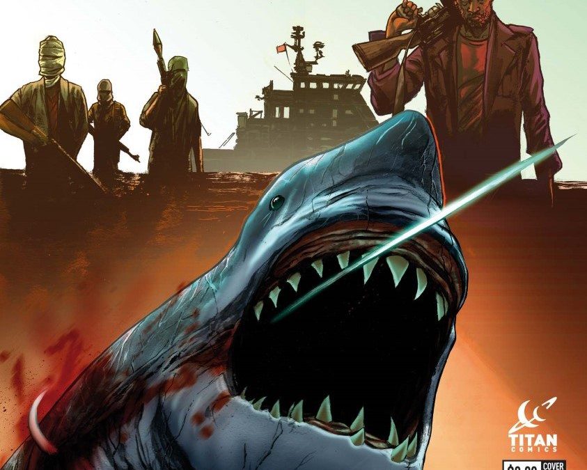 Revealed at SDCC! ‘Hookjaw’ Resurfaces at Titan Comics!