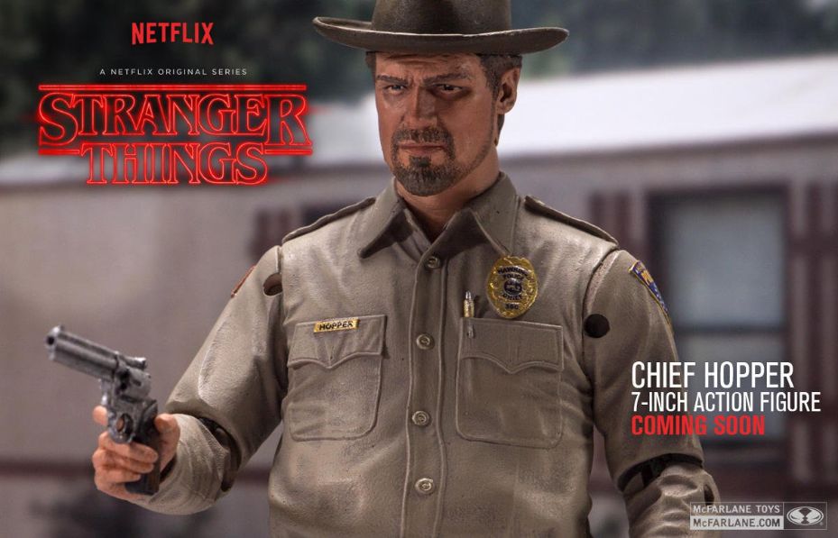 McFarlane Toys is Getting Stranger With a Chief Hopper Toy!