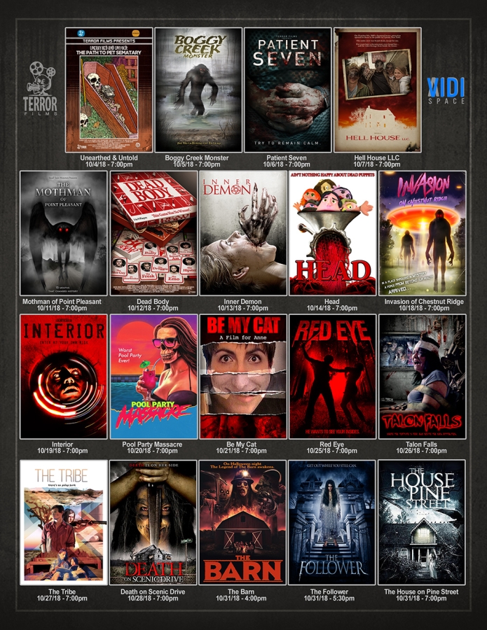 Terror Films Partners with New Content Platform VIDI SPACE for October ...